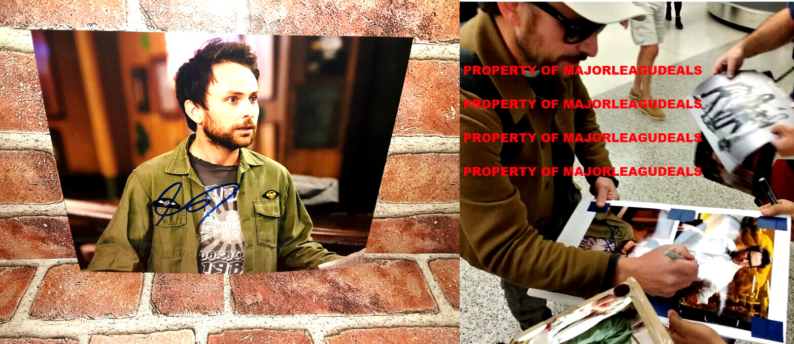 Charlie Day Signed It’s Always Sunny In Philadelphia 8×10 Photo W/COA & Proof 1