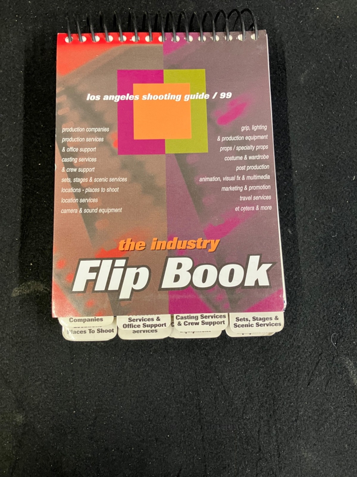 THE INDUSTRY FLIP BOOK, LOS ANGELES SHOOTING GUIDE 1999