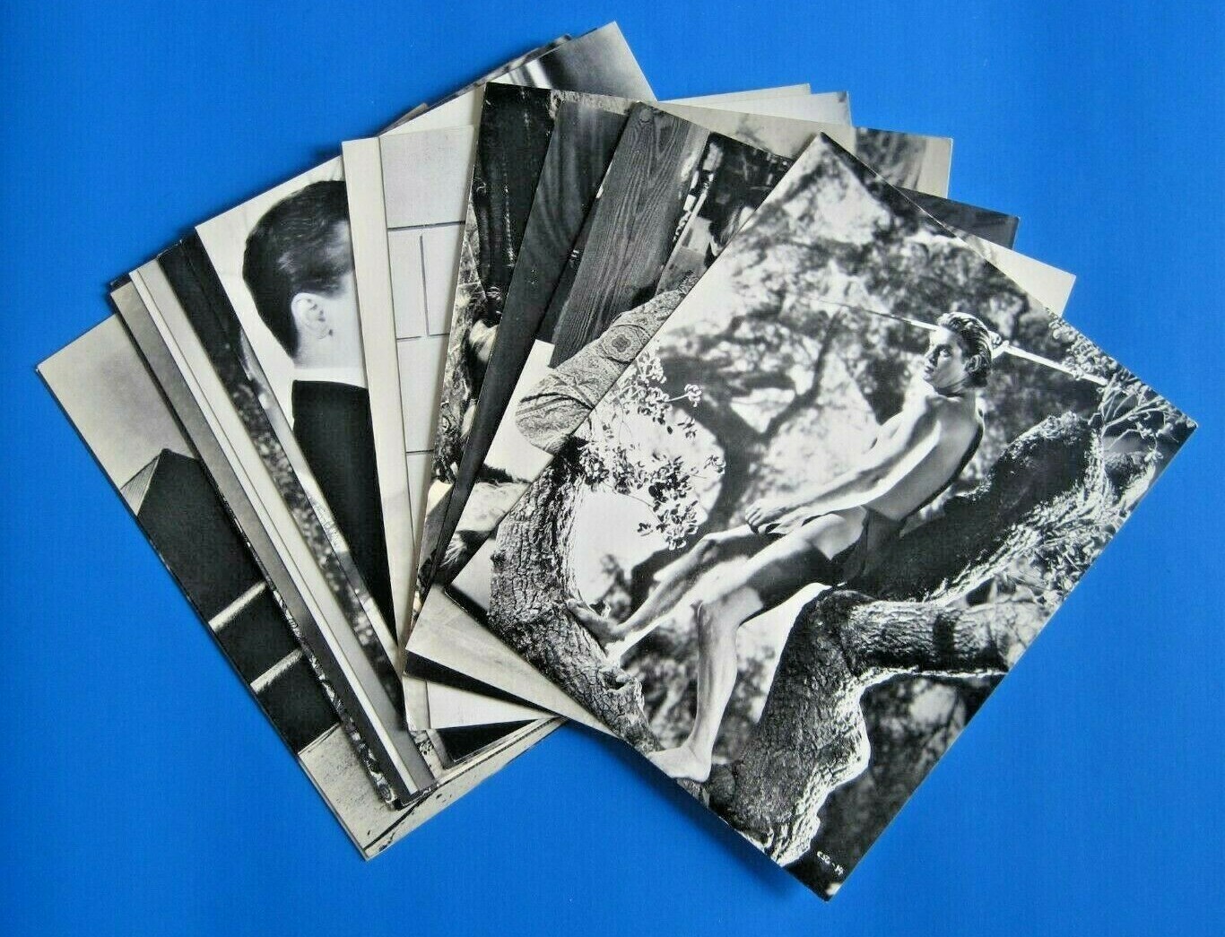 1972-74 Lot of 17 Promo Photos Freelance Lansdale PA Garbo Gable Bogart Lamarr