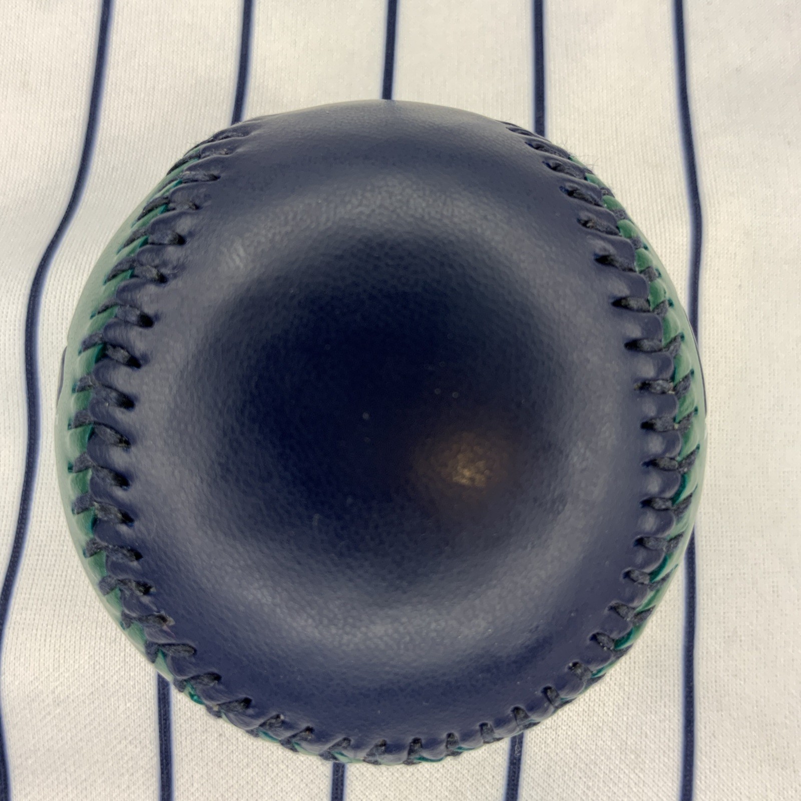 Lexington Legends Green & Navy Embossed Rawlings Souvenir Baseball Ball
