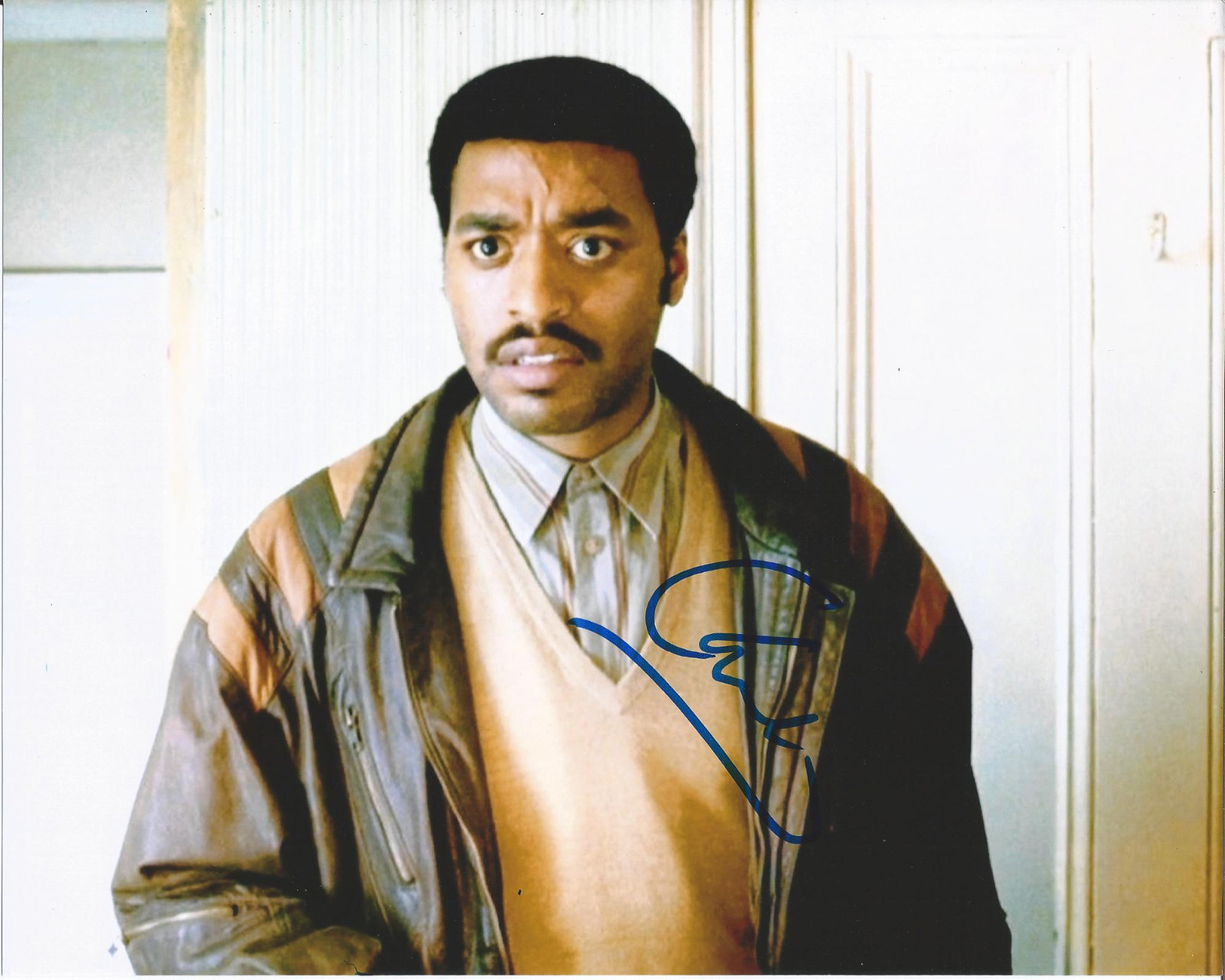 ACTOR CHIWETEL OJIOFOR SIGNED FOUR BROTHERS 8X10 PHOTO W/COA 12 YEARS A SLAVE 1