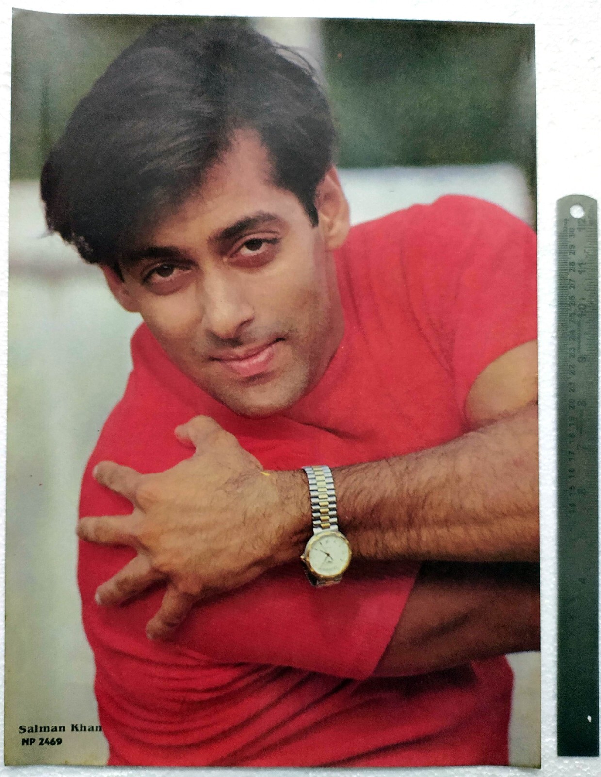 Bollywood Actor Salman Khan Rare Old Original Poster India 11.5 x 16.5 inch