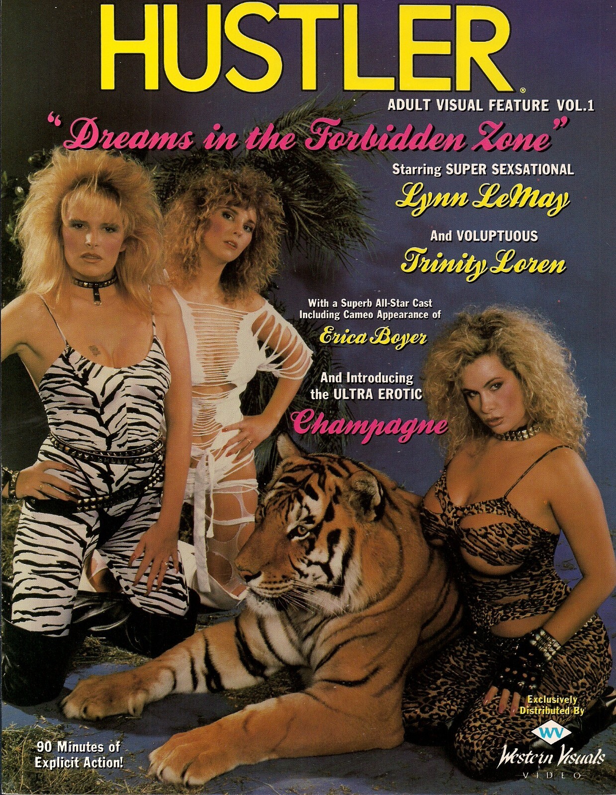 THE~80’S~ADULT STAR~TRINITY LOREN~8.5″ X 11″~ADD SLICK~MOVIE PROMOTIONAL POSTER!