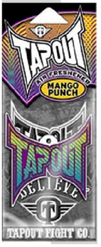 AIR FRESHENER – TAPOUT – Mango Punch -WWE-MMA-UFC-LICENSED NEW IN PACK