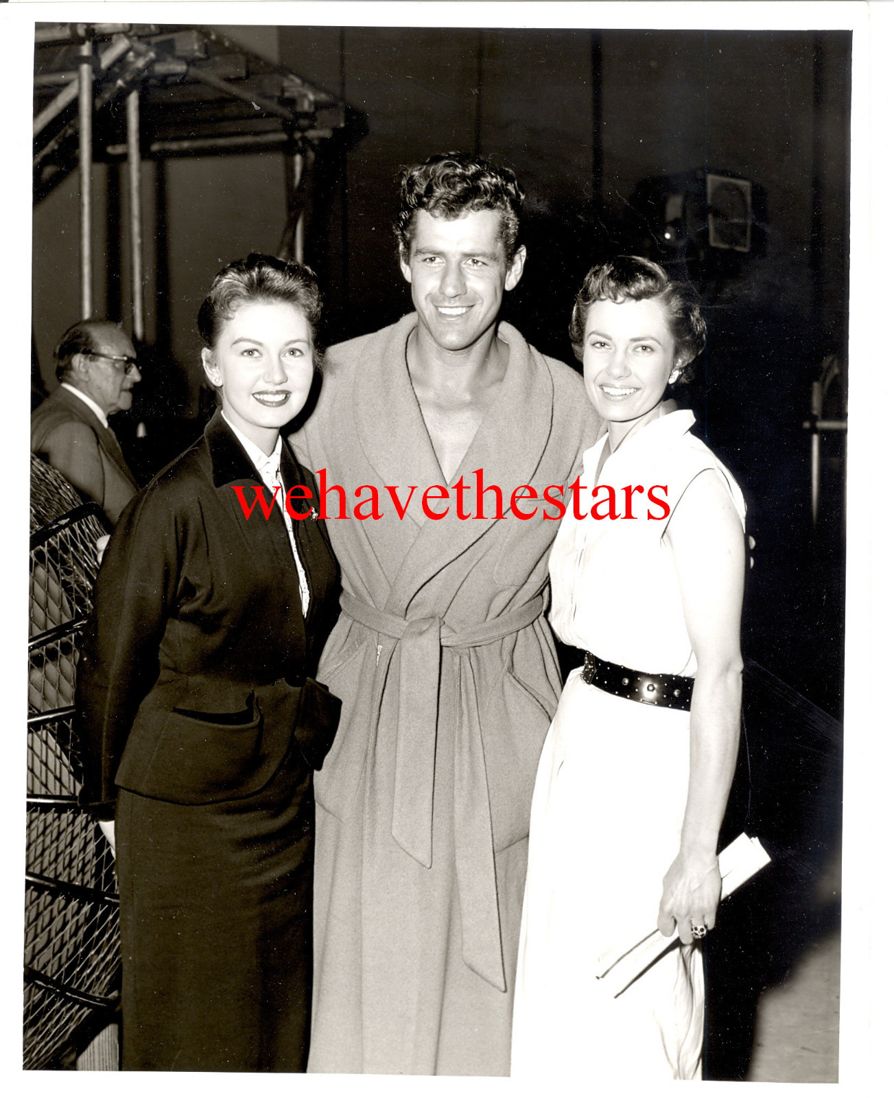 Vintage Gordon Scott QUITE HANDSOME SEXY ’60 BACKLOT CANDID Publicity Portrait