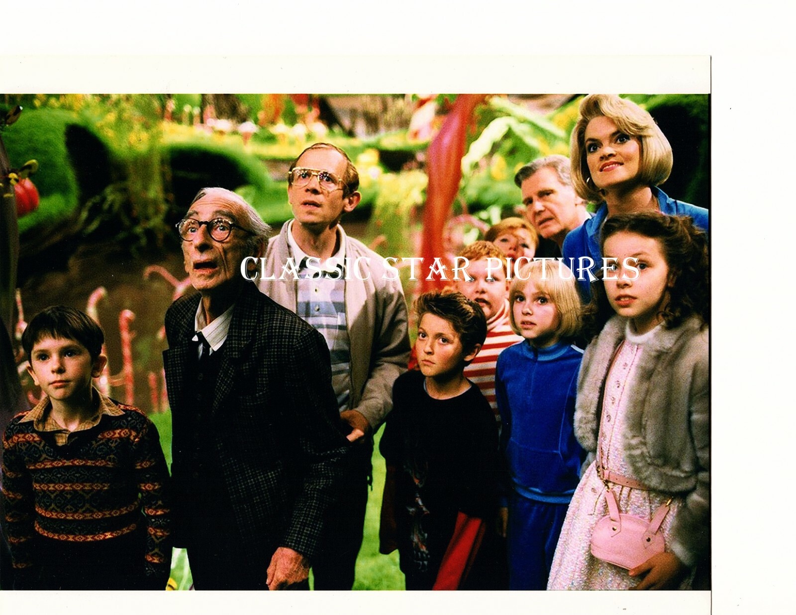 B176 Freddie Highmore David Kelly Charlie and the Chocolate Factory 2005 photo