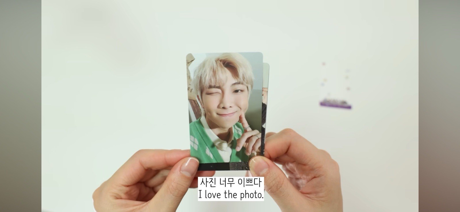 BTS Deco Kit RM Complete Full SET | MINT | Photo Card: OT7 |Random Photocard RM