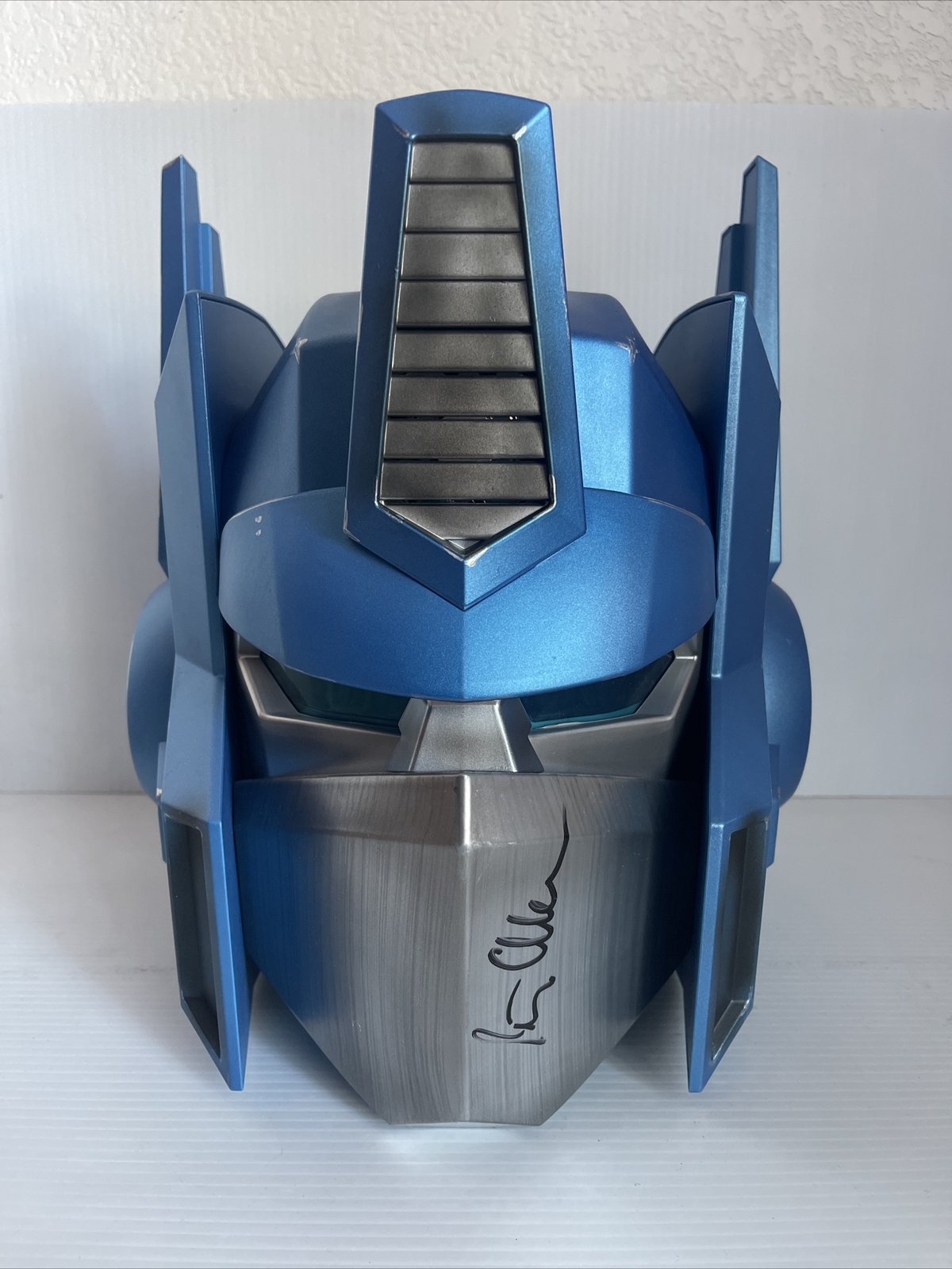 Peter Cullen Signed Autographed Optimus Prime Full Size Icons Helmet JSA COA 4