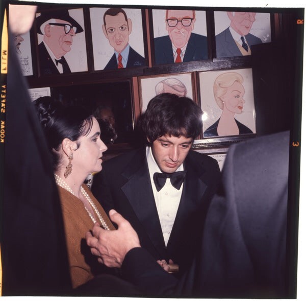 Al Pacino Sardi’s Restaurant Tony Awards After Party Original 2 1/4 Transparency