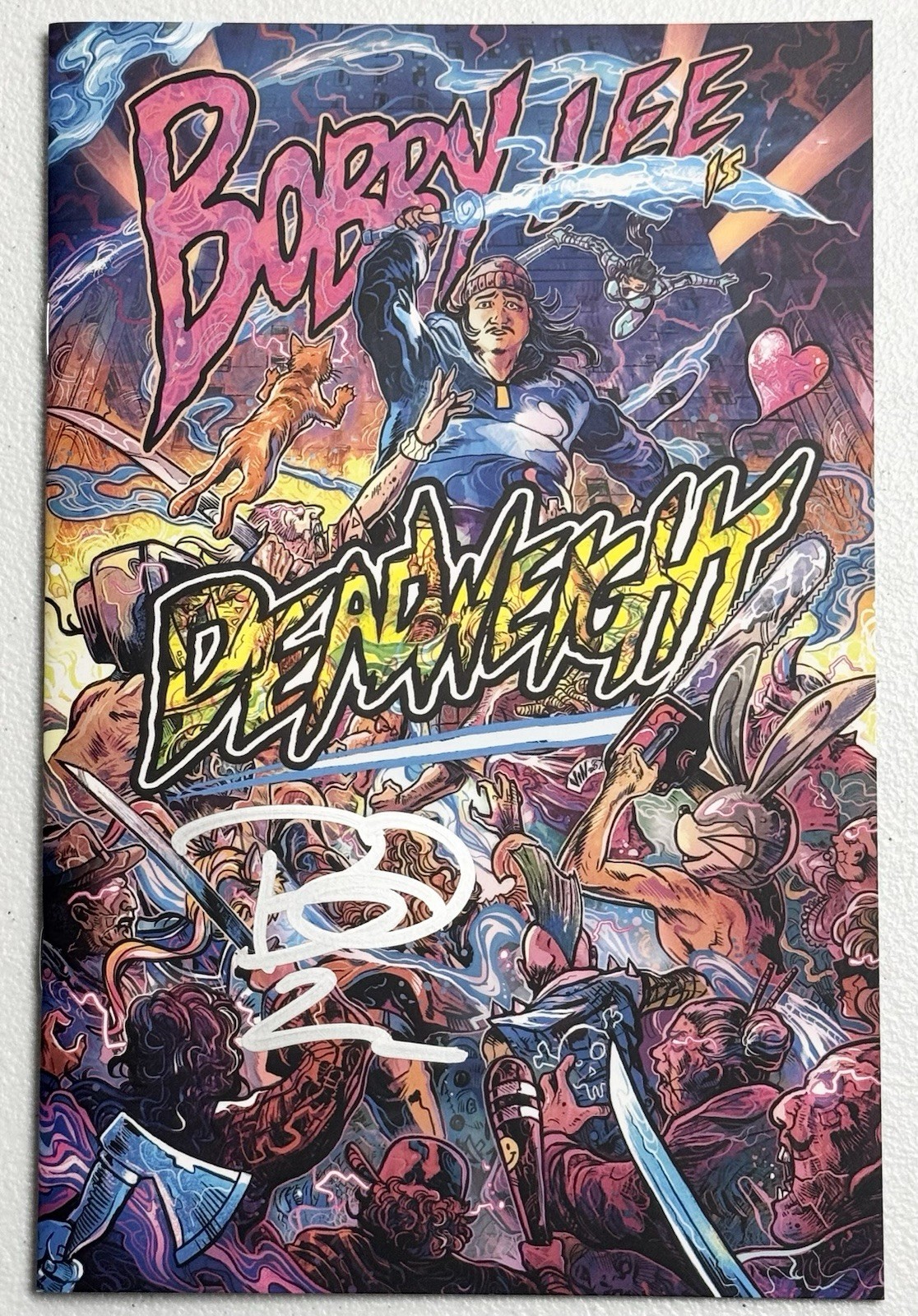 Bobby Lee Signed Autographed Deadweight Full Comic Book PSA/DNA Comedy