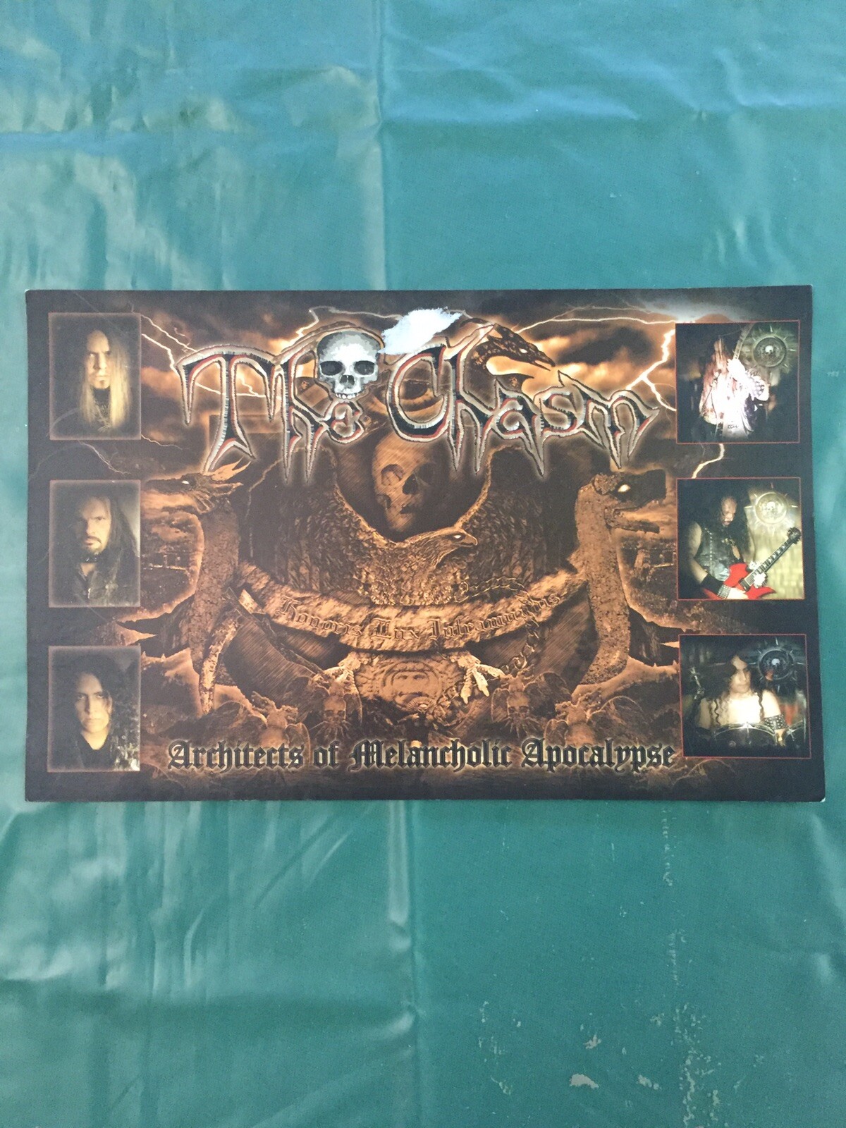 The Chasm Spell of Retribution Death Metal-Heavy Metal Promo RARE 2004