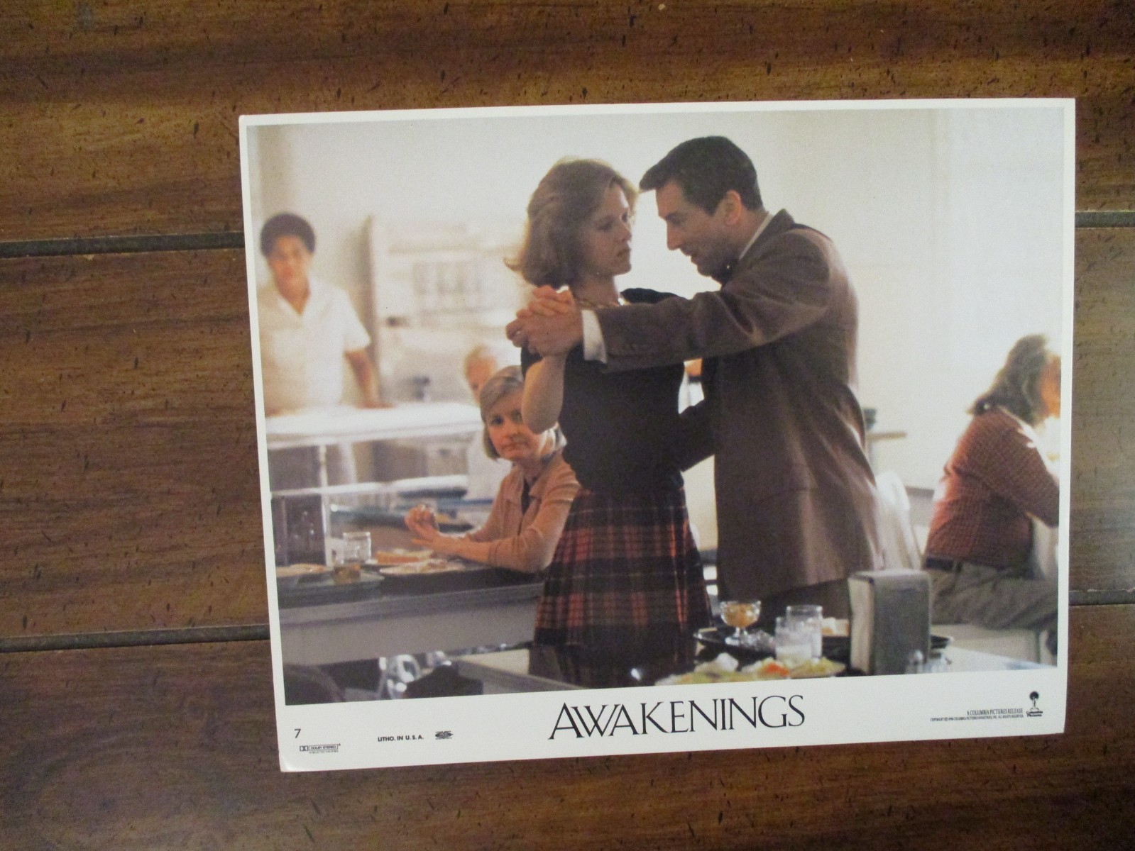Robert De Niro/Penelope Ann Miller (“AWAKENINGS”)1990 10 x 8 Color Press Photo