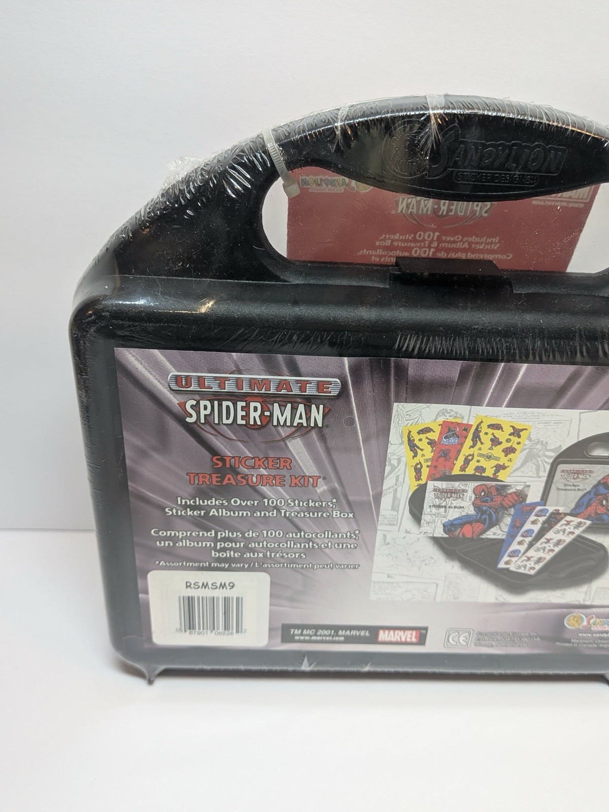 Ultimate Spider-Man Sticker Treasure Kit 2001 Vintage Stickers Pack Rare SEALED