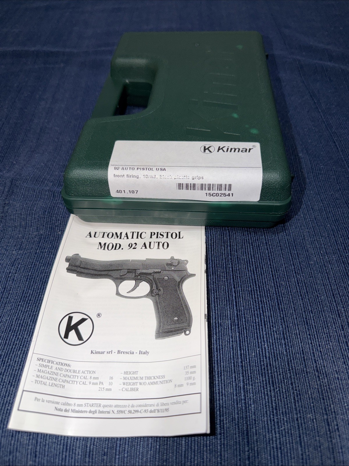 Movie Quality 9 MM Prop