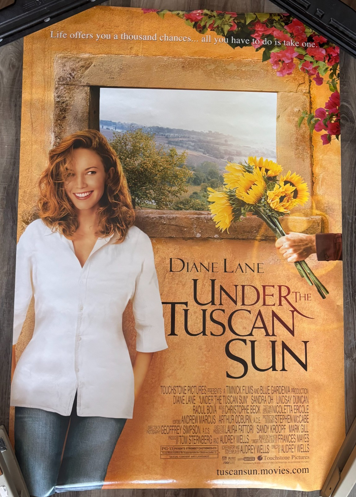 Under the Tuscan Sun – 27 x 40 – DS Movie Poster – Diane Lane