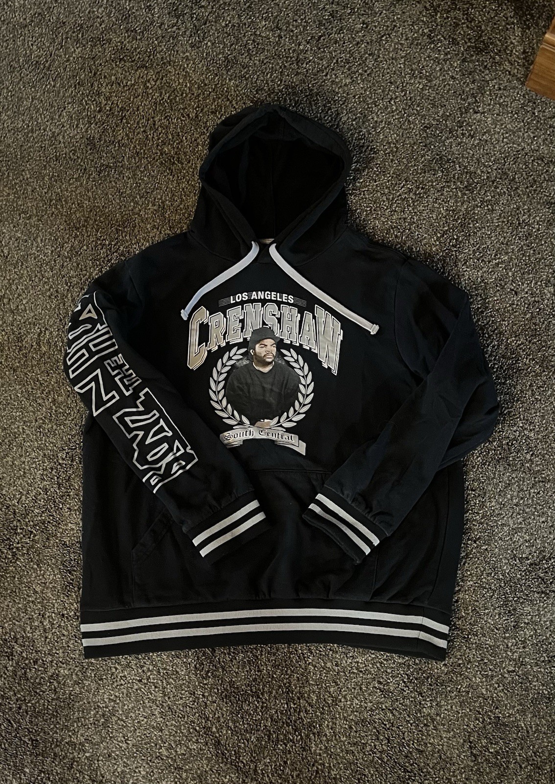 Hybrid Apparel Hoodie Boyz In The Hood Crenshaw South Central Ice Cube Large