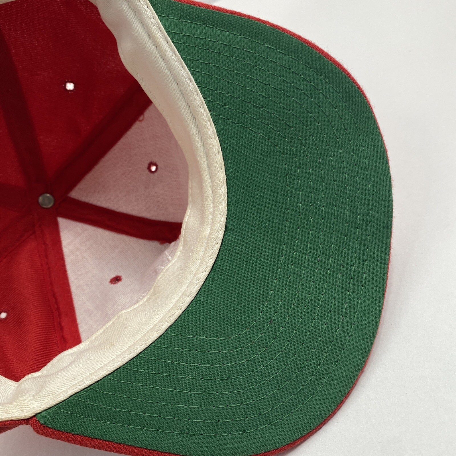 Original 1990 Red Home Alone Movie Promo SnapBack Red Hat Cap VTG