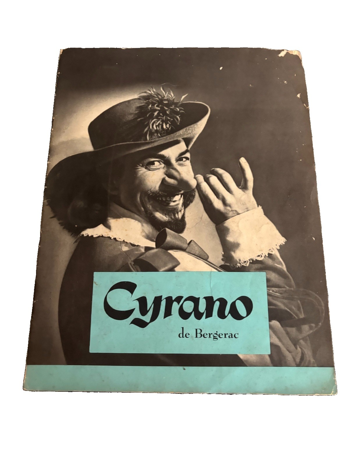 1950’s Cyrano de Bergerac Movie Souvenir Program VG 4.0 José Ferrer, Mala Powers