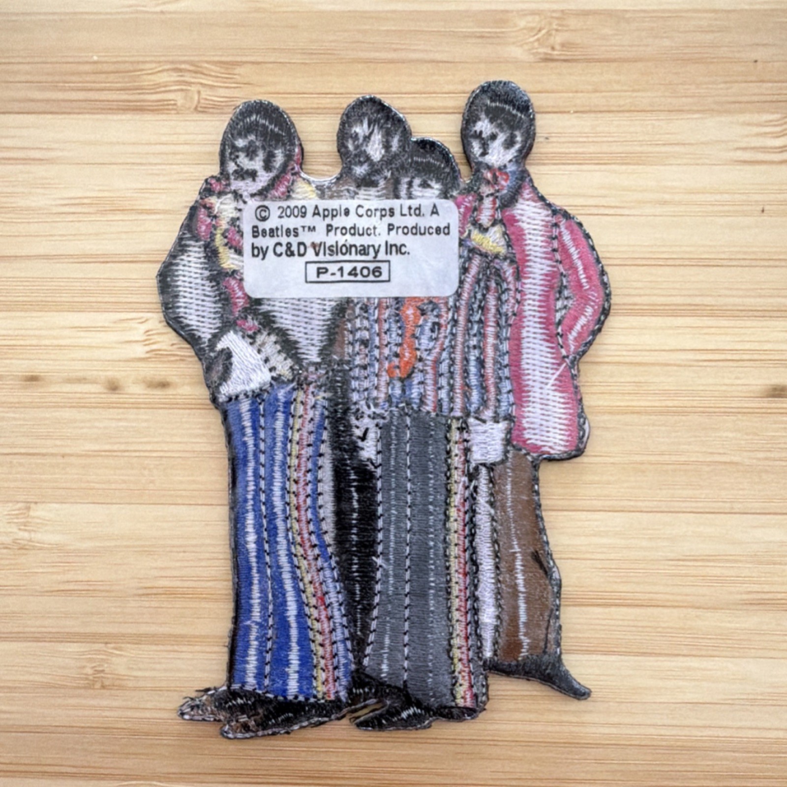 Beatles Embroidered Patch Sgt. Pepper Style 2009 Apple Corps Ltd Music P-1406
