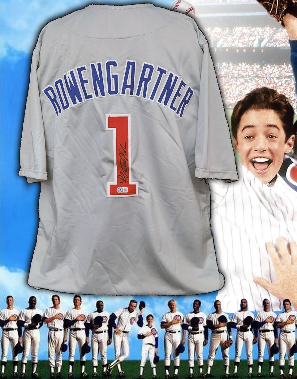 THOMAS IAN NICHOLAS SIGNED ROOKIE OF THE YEAR CHICAGO CUBS JERSEY BECKETT COA