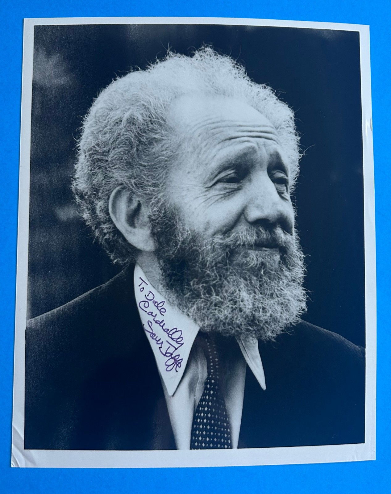 Sam Jaffe (Ben-Hur, Asphalt Jungle Gunga Din) Hand Autographed Signed Photo