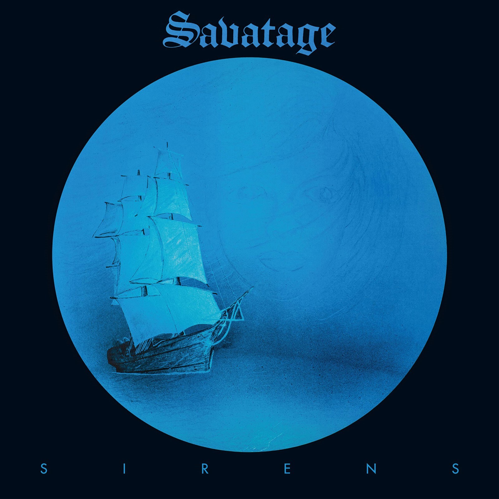 SAVATAGE Sirens BANNER 2×2 Ft Fabric Poster Tapestry Flag album cover art