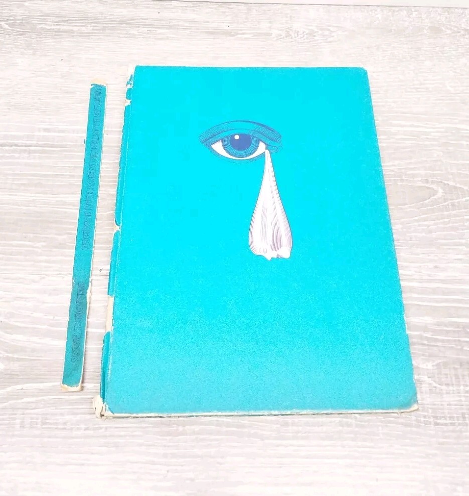 The Beatles Illustrated Lyrics Book 1969 Vintage HC 1st USA Edition