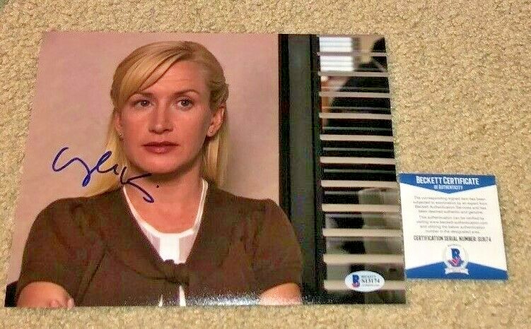 ANGELA KINSEY SIGNED 8X10 PHOTO THE OFFICE ANGELA MARTIN PAM ACTRESS BAS B
