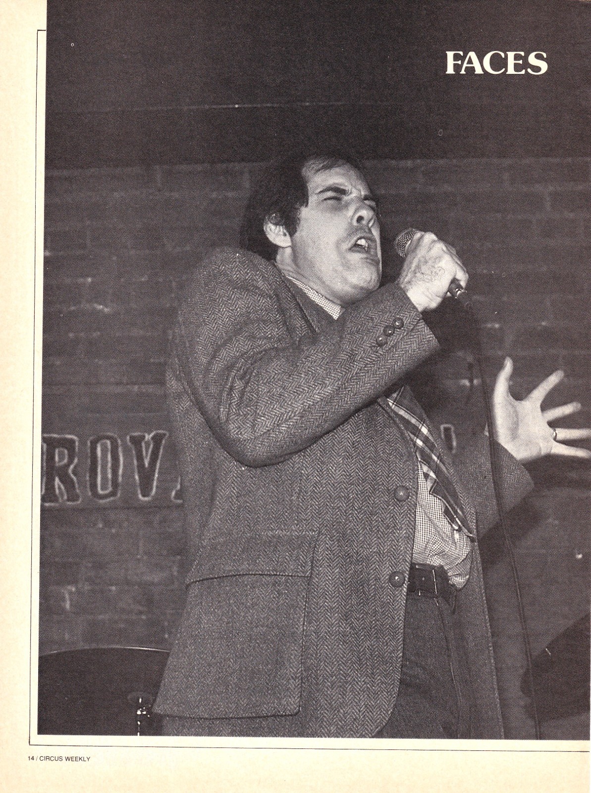 ROBERT KLEIN COMEDIAN-1978 MINI-POSTER 8X11 FULL PAGE MAGAZINE PINUP CLIPPING