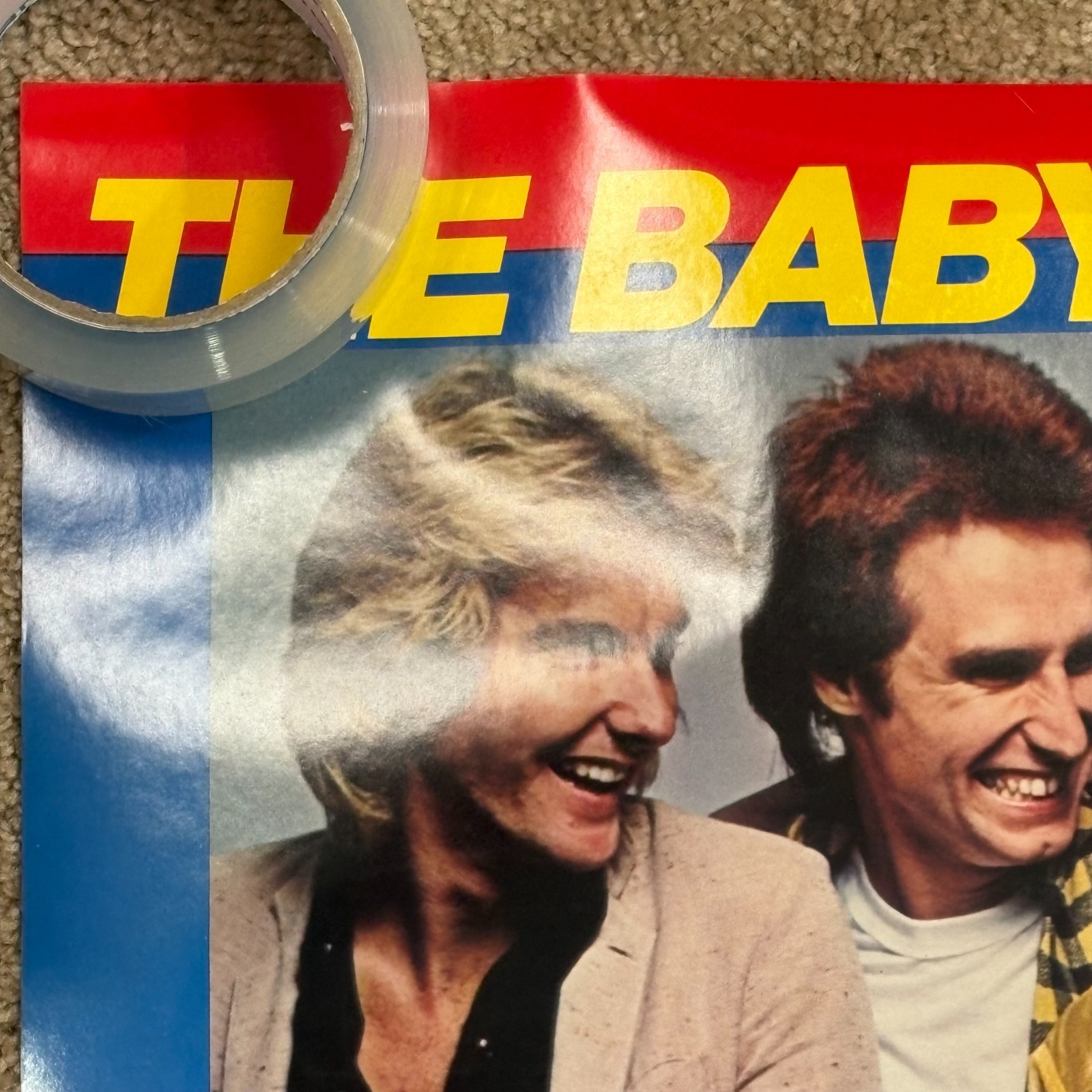 The Babys On The Edge Promo Poster 23″ x 23″ Chrysalis Promotional 1980