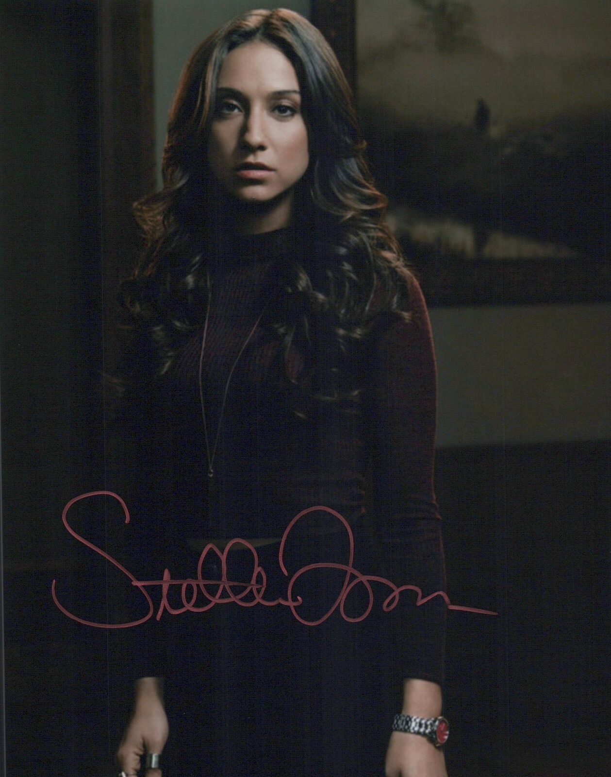 Stella Maeve authentic signed autographed 8×10 photograph COA