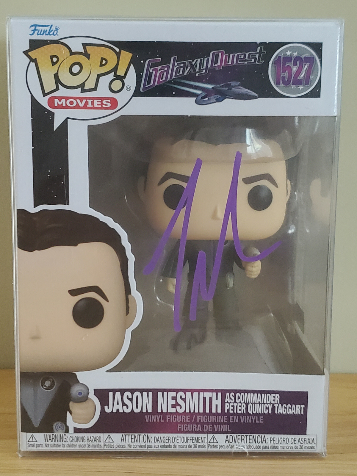 Tim Allen Signed Autographed Jason Nesmith Funko Pop # 1527 with HA COA
