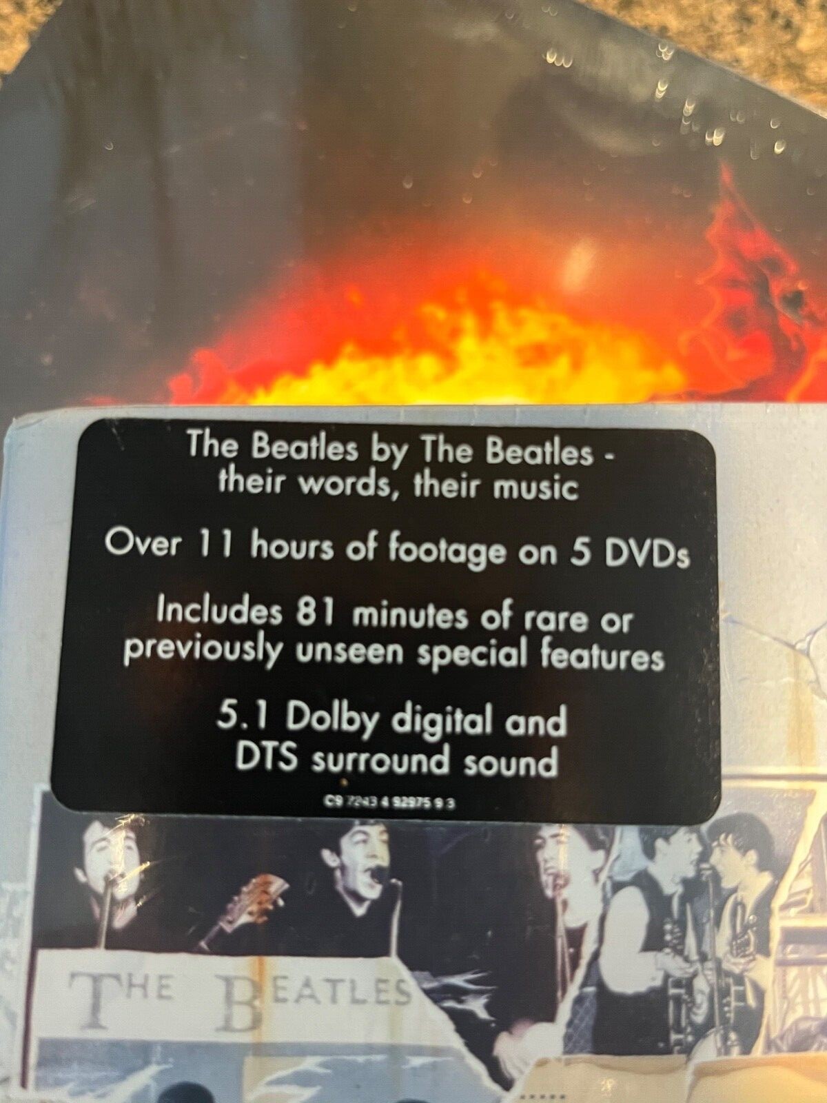Beatles  Anthology 1/2 3/4 5/6 7/8 plus special features/81 minutes of rare foot