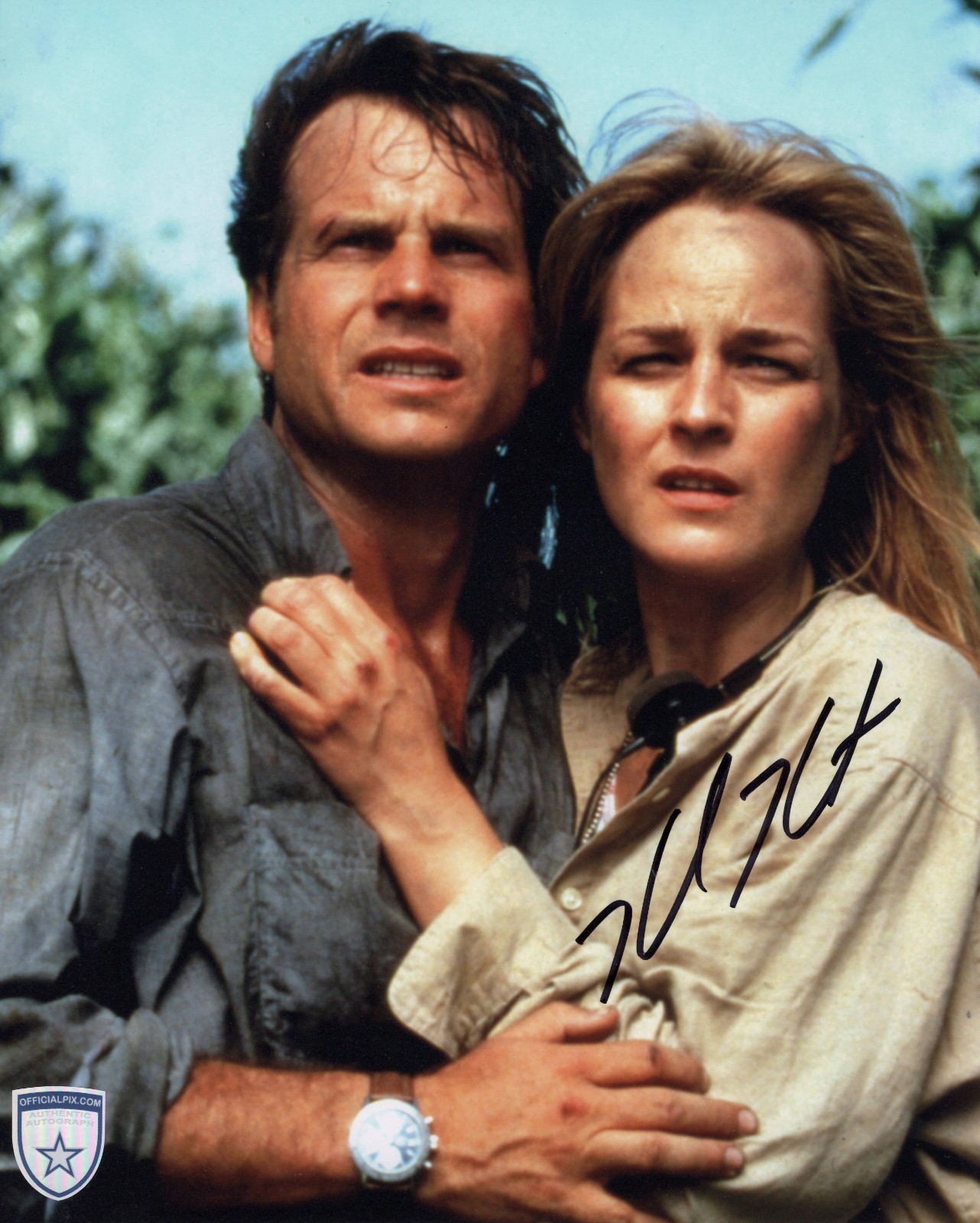 Signed Helen Hunt Twister Movie 1996 Dr. Jo Harding 8×10 w/ Official Pix COA