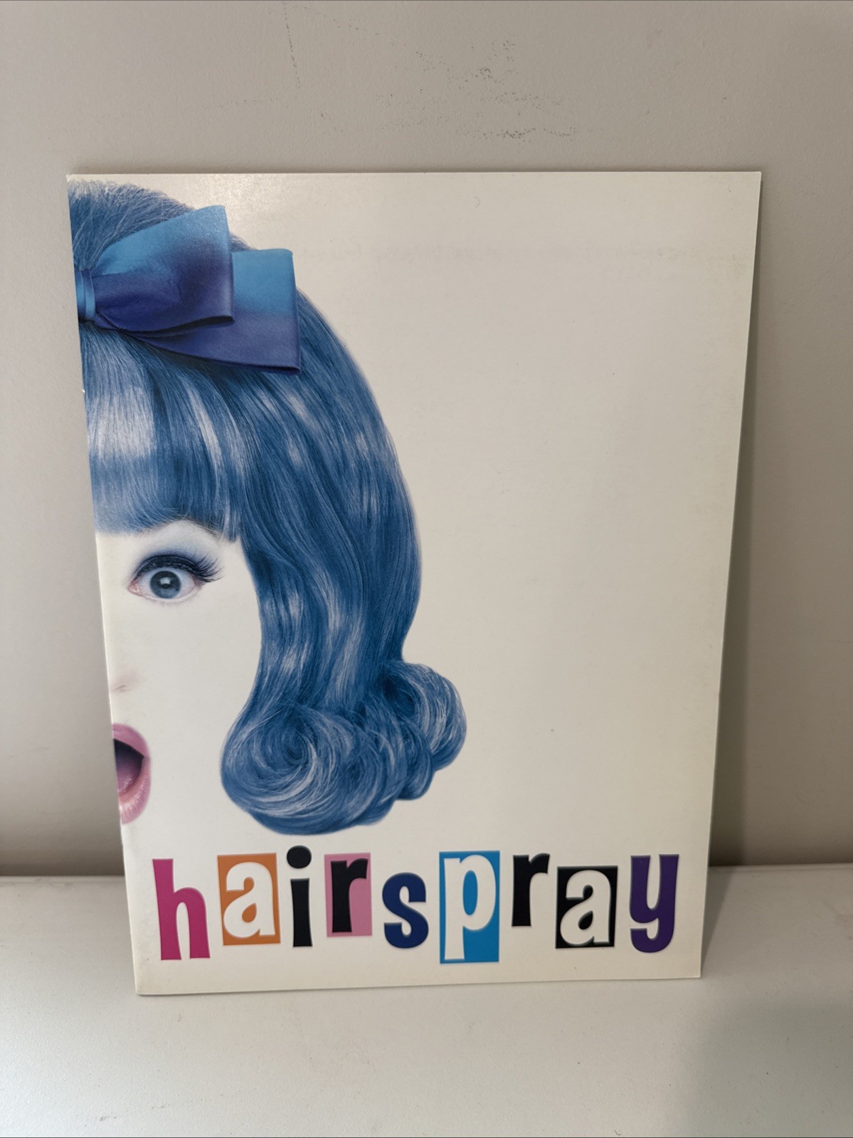 Hairspray Broadway Souvenir Program Book With 4 Page Cast Foldout Poster 2002