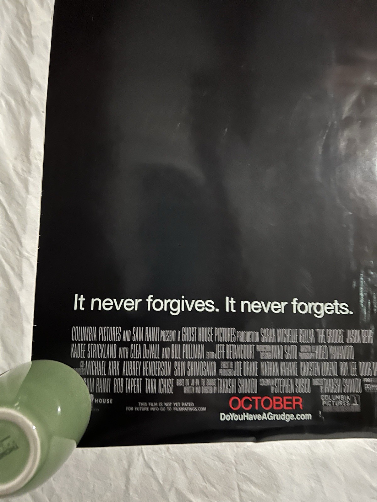 THE GRUDGE – 2004 Original DS 27×40 Rolled Movie Poster – Sarah Michelle Geller
