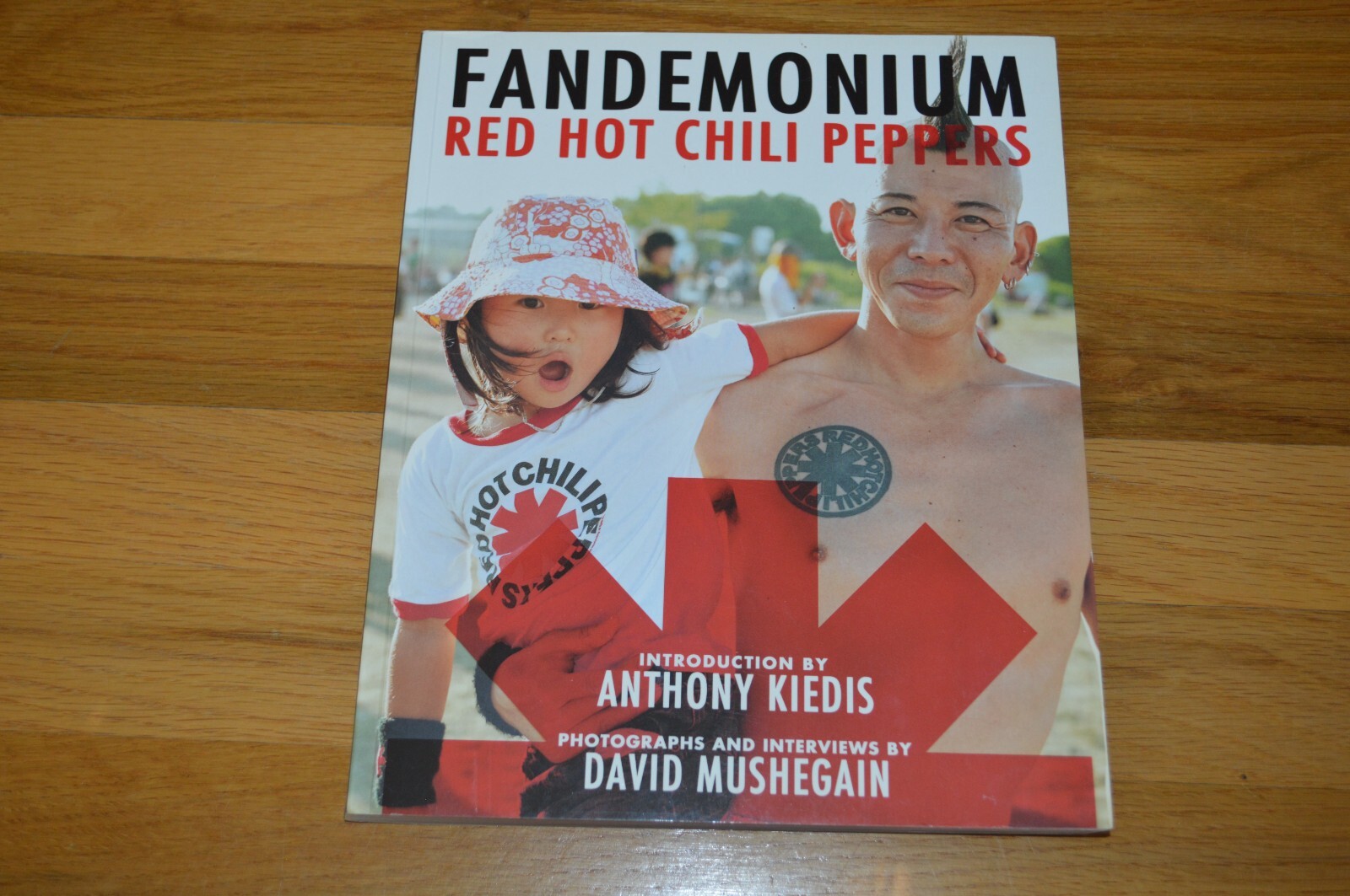 Red Hot Chili Peppers Autographed “Fandemonium” Softcover Book with Beckett LOA