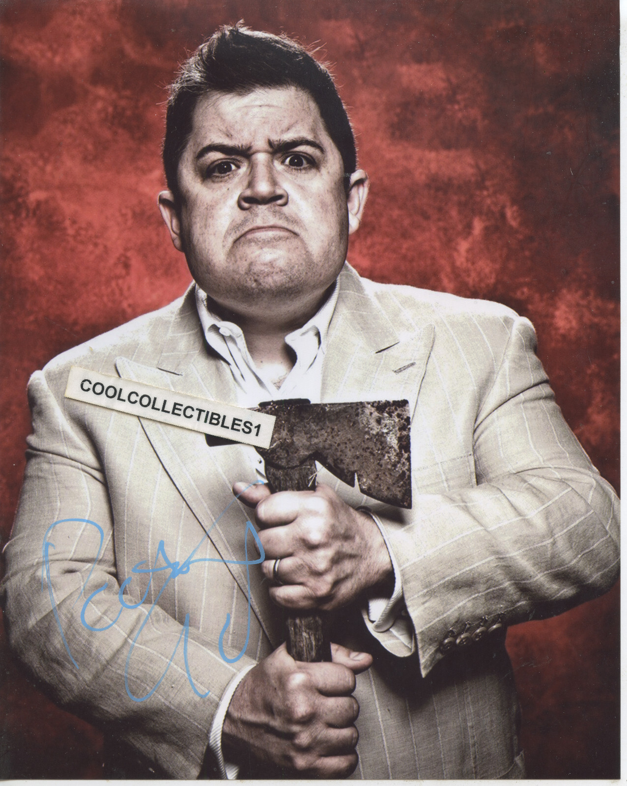 PATTON OSWALT “AP BIO” IN PERSON SIGNED 8X10 COLOR PHOTO 2 COA