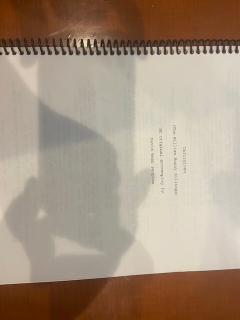 Unforgiven Screenplay