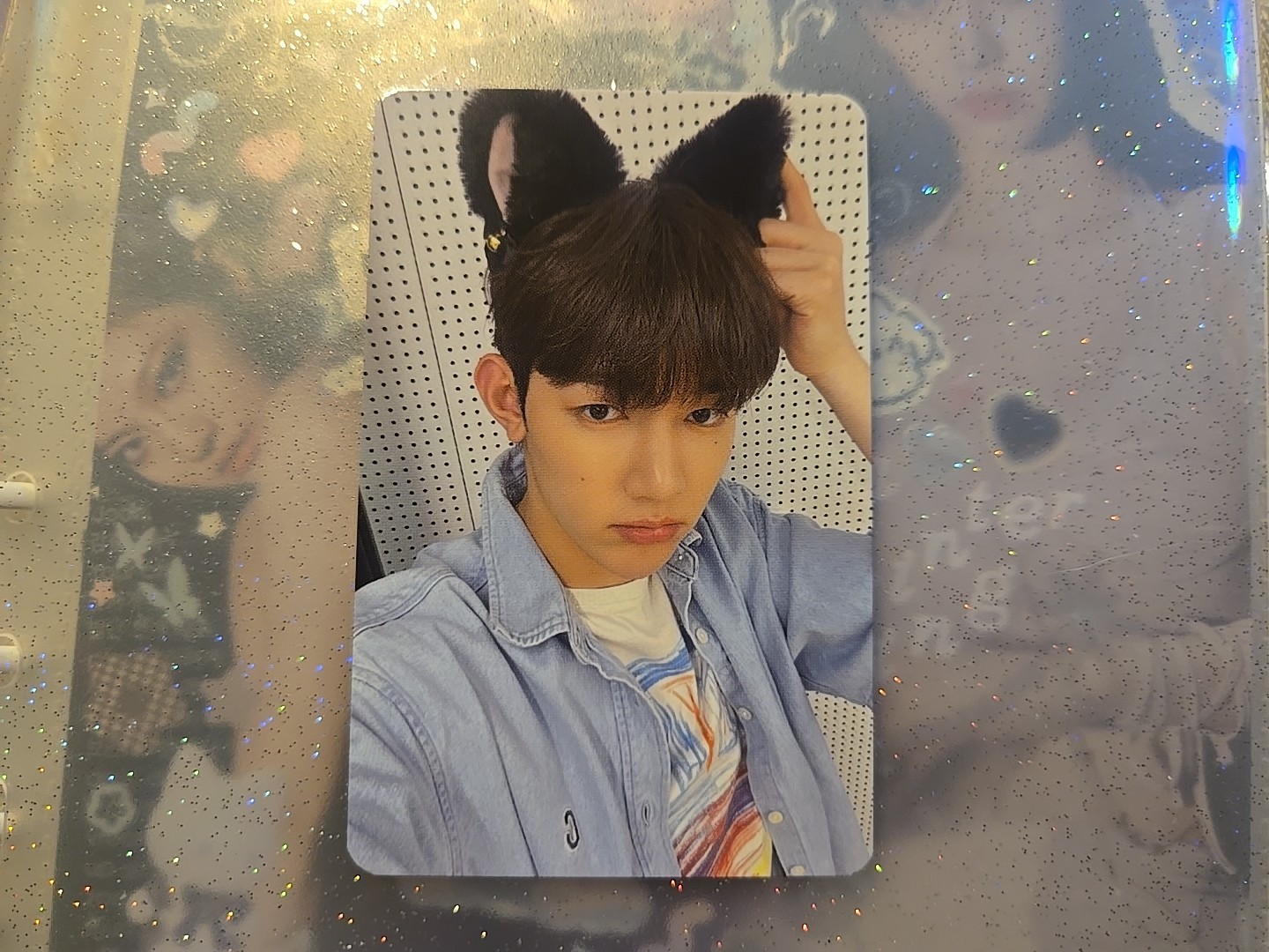 ZB1 Zerobaseone Zhanghao Youth in the Shade Makestar Cat Selfie POB Photocard