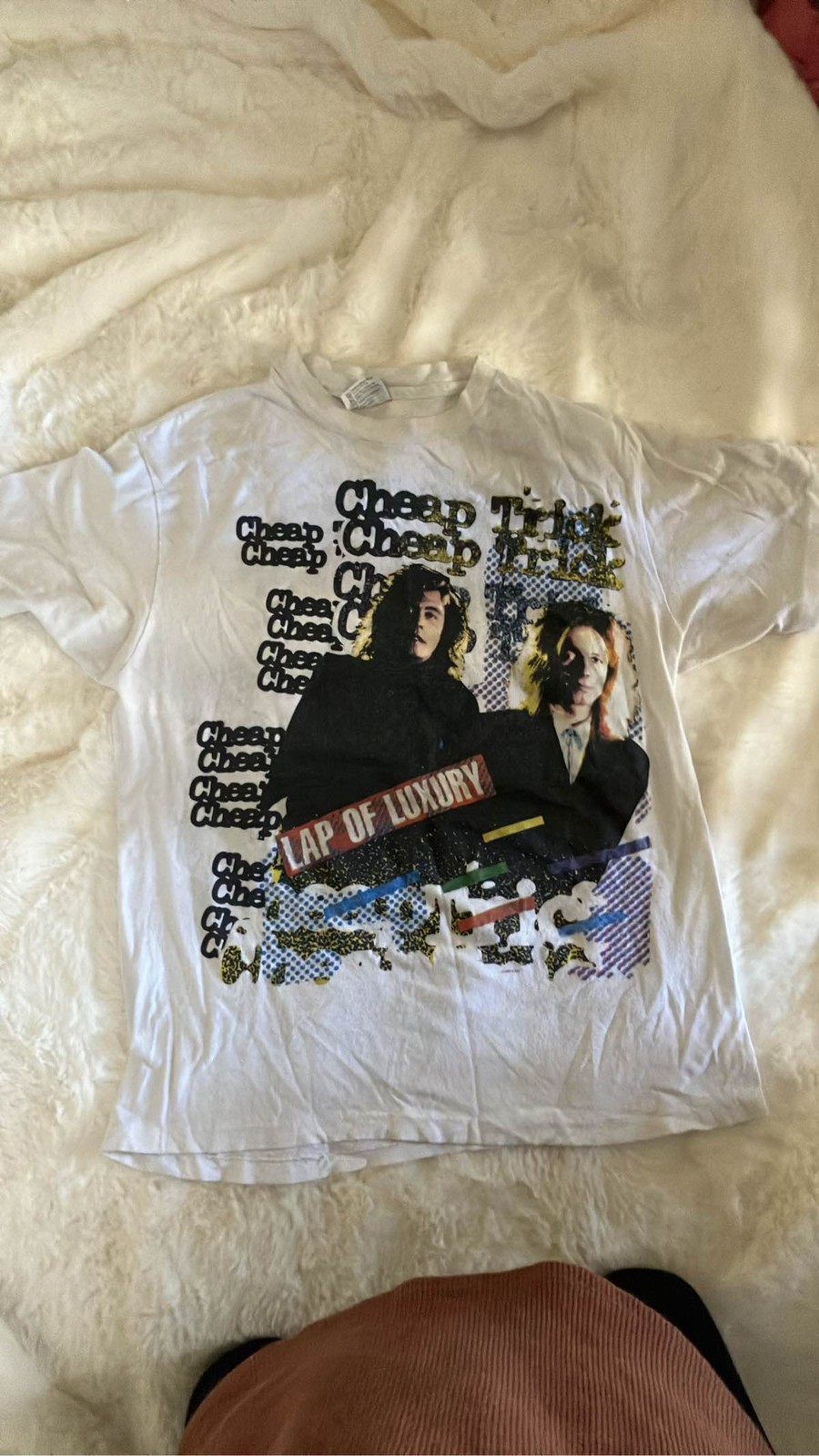 Cheap Trick 1988 Lap of Luxury Tour Band Tee Mens XL Hanes