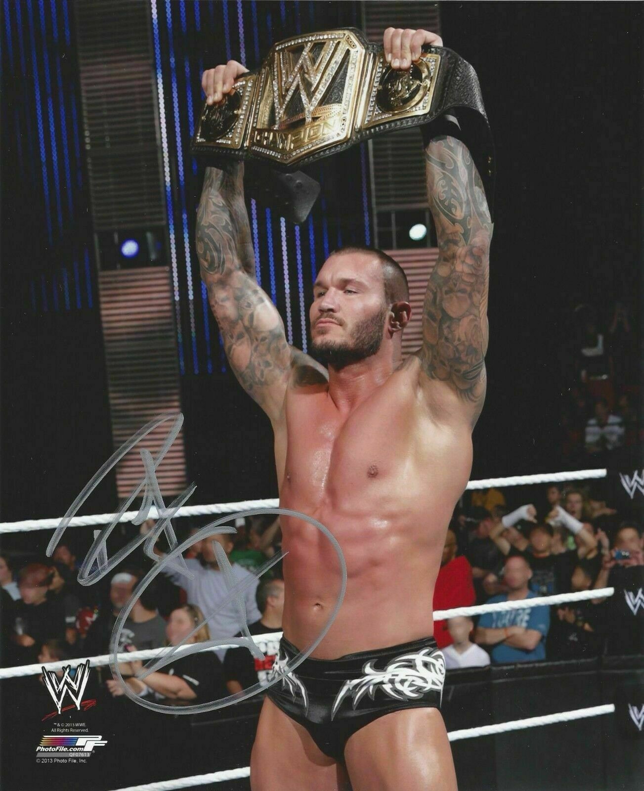 Randy Orton WWE WWF Wrestler Autographed 8 x 10 Glossy Photo Reproduction