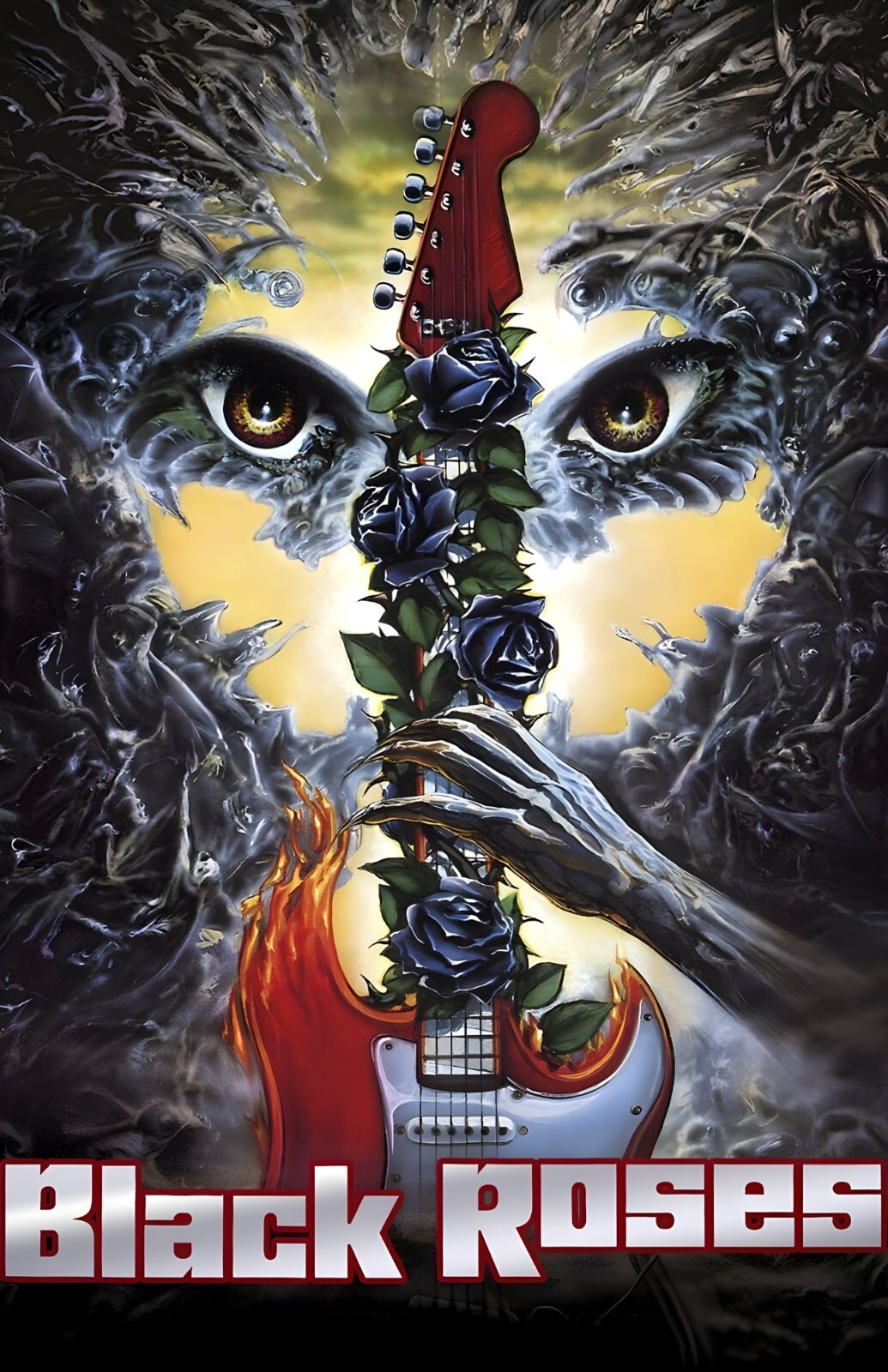 Black Roses 1988 80’s HORROR Movie Poster Wall Art Made in USA