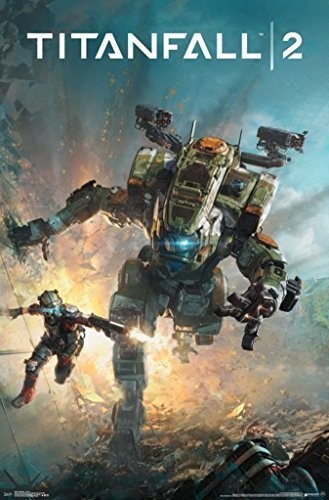 2014 RESPAWN ENTERTAINMENT TITANFALL KEY ART VIDEO GAME POSTER 22×34 15069