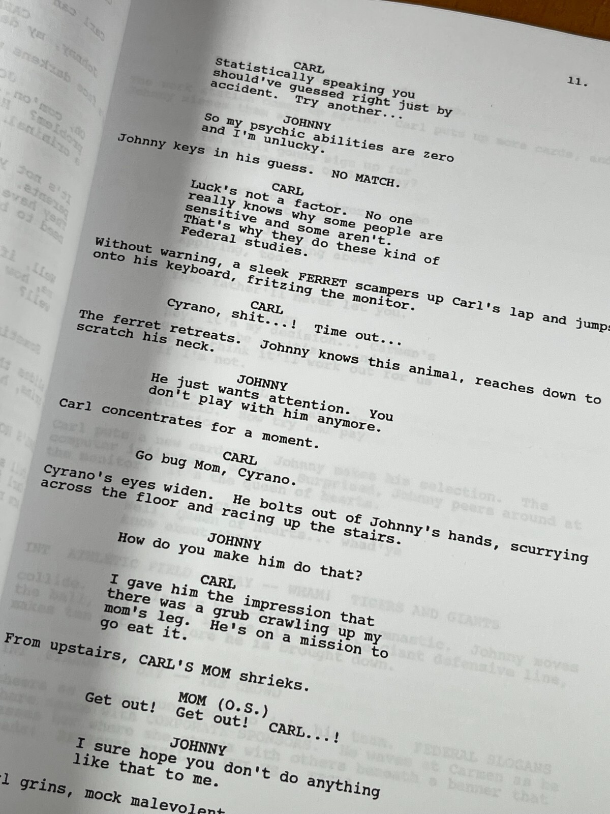 Starship Troopers Script Signed- Autograph Reprints- Horror- Science Fiction