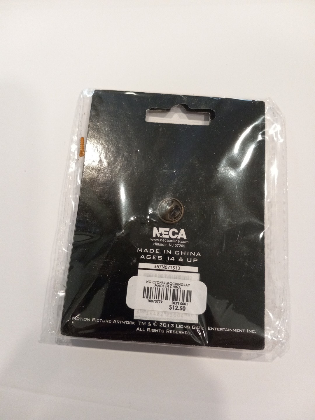 The Hunger Games – Catching Fire Mockingjay Tributes 5 Pin Set – by NECA – NEW!