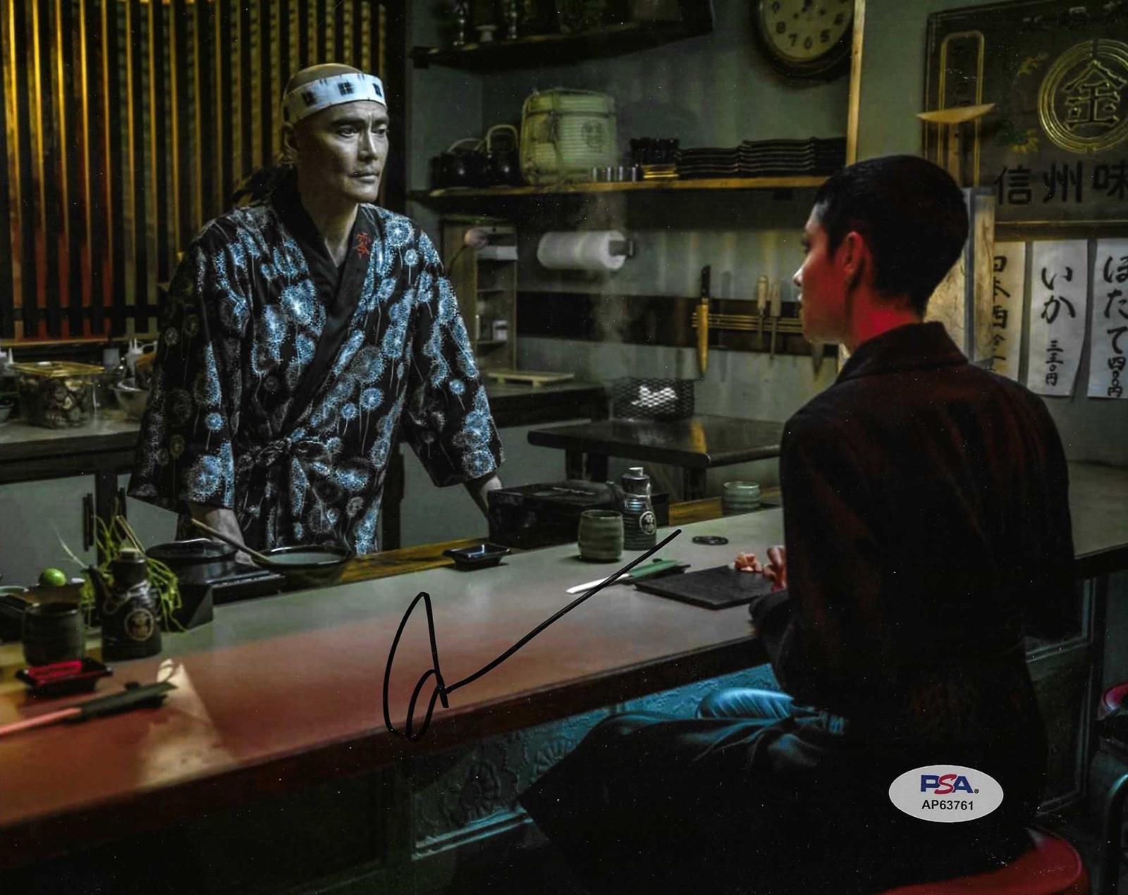 Asia Kate Dillon “Billions” Taylor Signed Auto 8×10 Photo PSA DNA #1