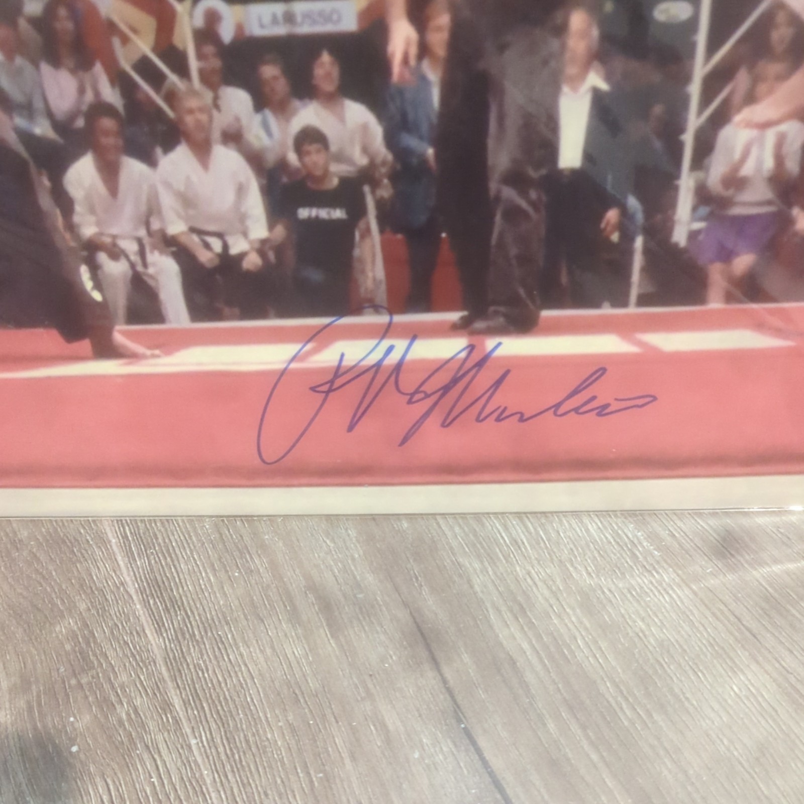 Karate Kid – RALPH MACCHIO Autographed 20×16 Poster Wall Art Movies COA