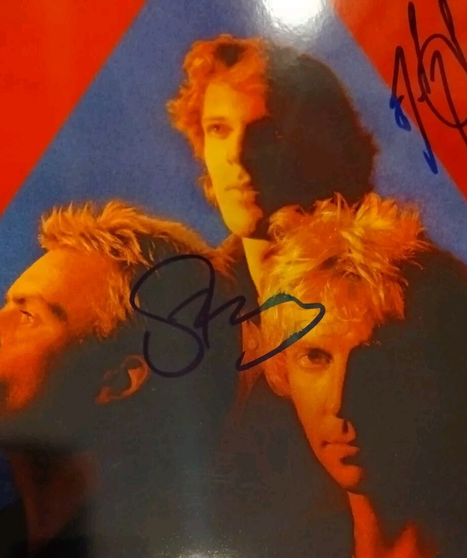 THE POLICE Band Zenyatta Mondatta Autographed Signed Vinyl Album Epperson REAL