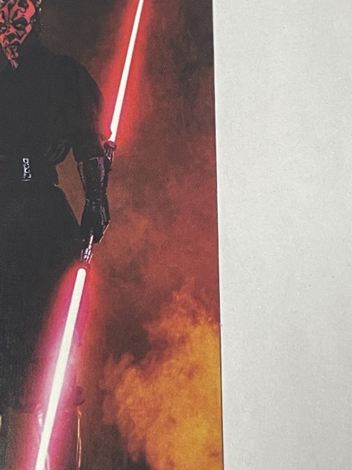 Darth Maul Star Wars Episode 1 Mini Poster Approx 4.5” X 2.5 “